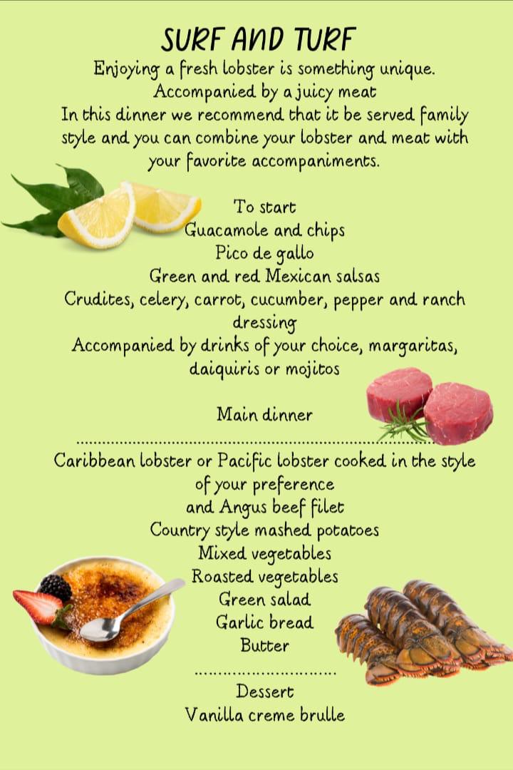 Menú Vegetariano